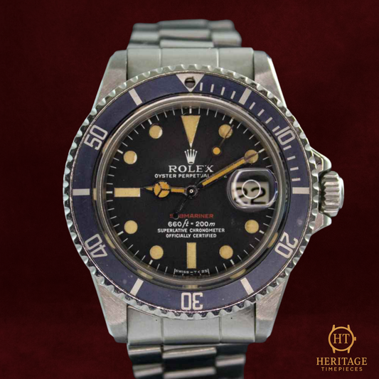 Rolex Submariner “Red Letter” – Reference 1680 (1973)