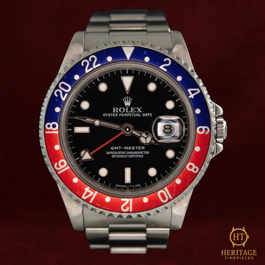 Rolex GMT-Master ‘Pepsi – Black Dial’ – Reference 16700 (1989)