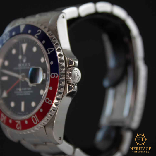 Rolex GMT-Master ‘Pepsi – Black Dial’ – Reference 16700 (1989)