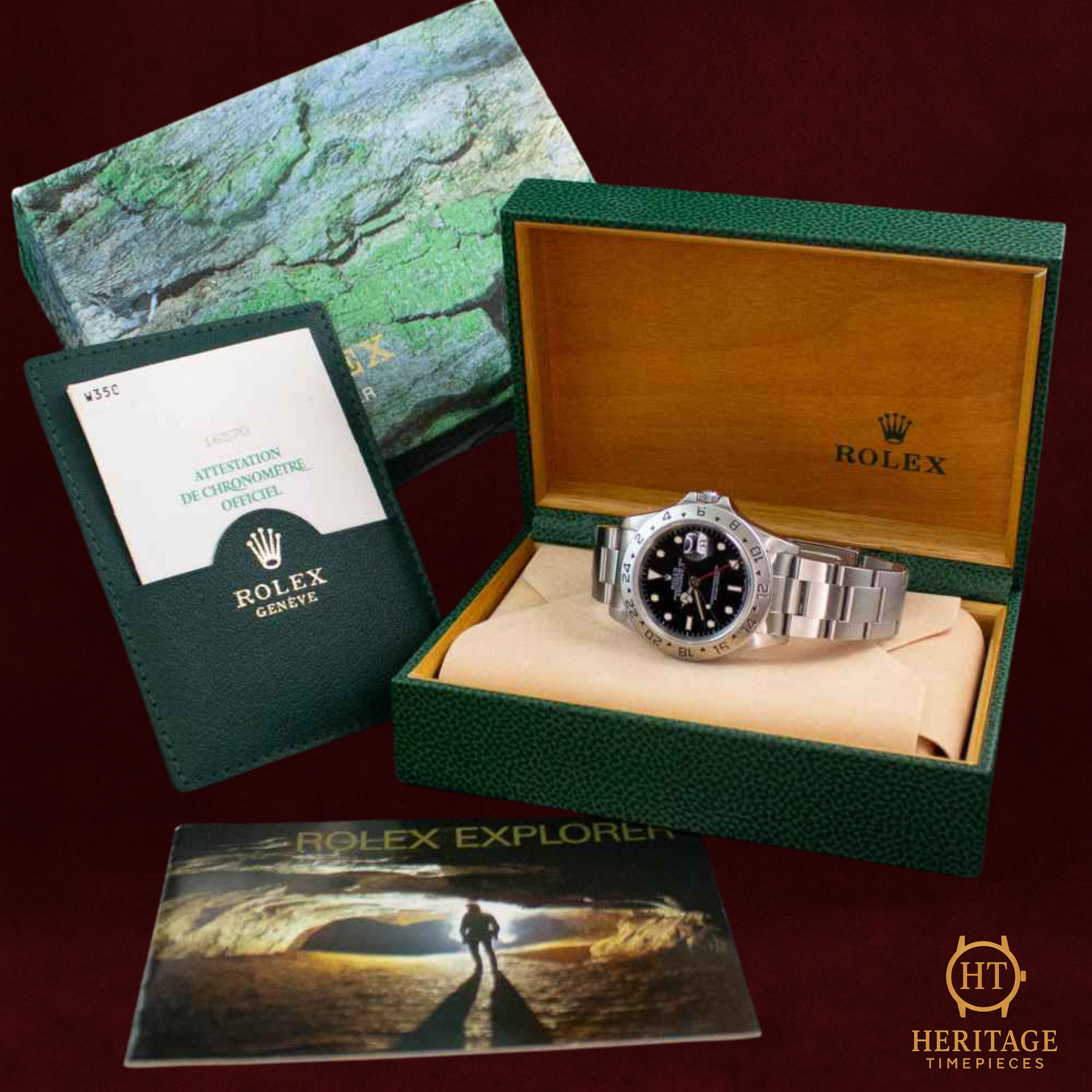 Rolex Explorer II ‘Black Dial’ – Reference 16570 (1995) RE