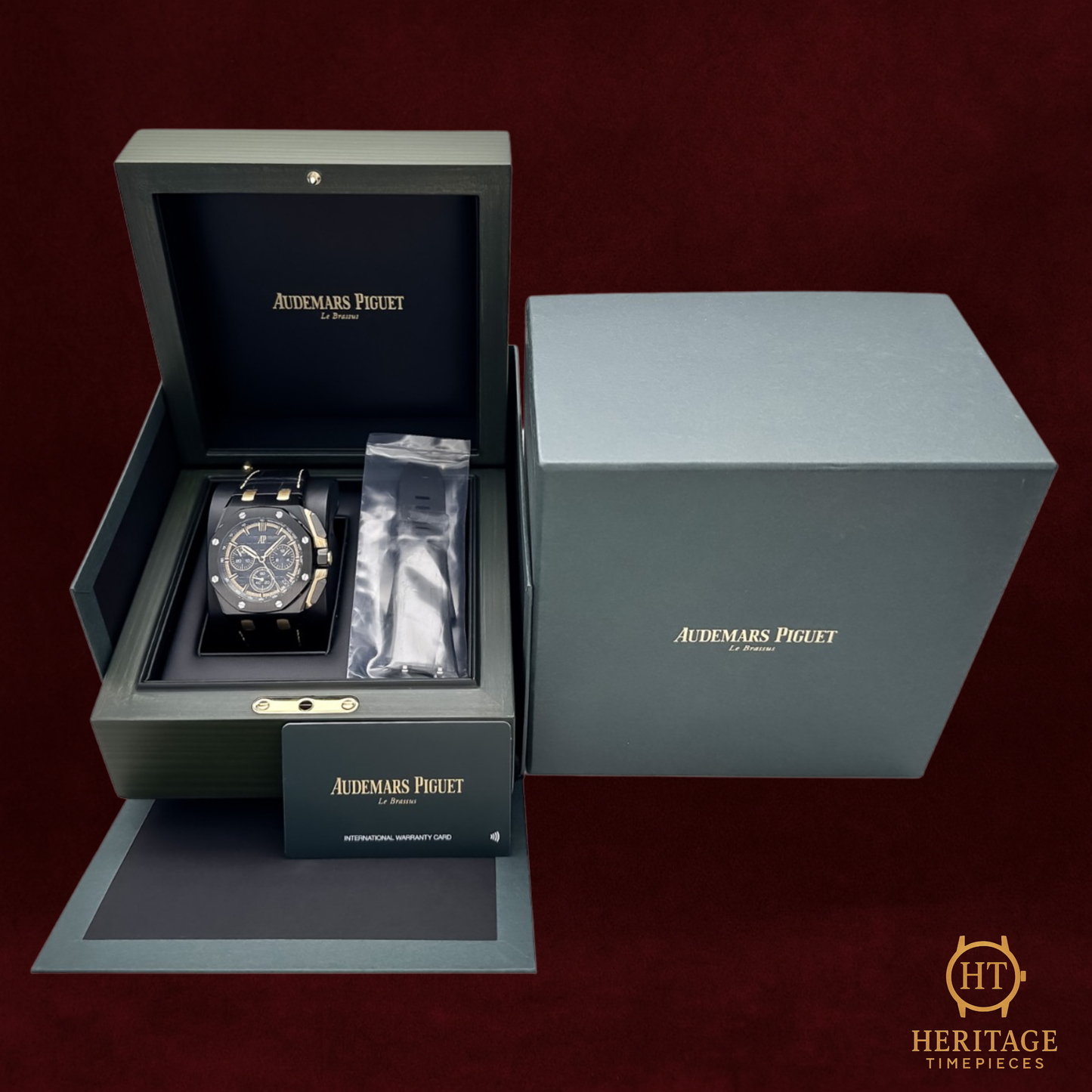 Audemars Piguet Royal Oak Offshore ’Black Ceramic & Yellow Gold Chronograph’ – Reference 26420CE.OO.A127CR.01 (New)