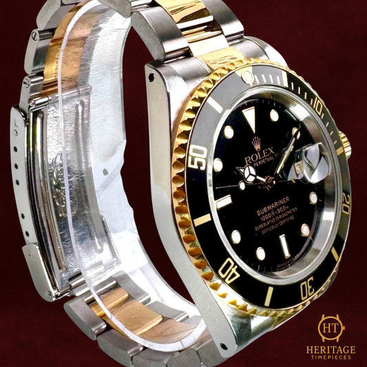 Rolex Submariner Date 'Black Dial, Two-Tone' - Reference 16613 (c.1990s)