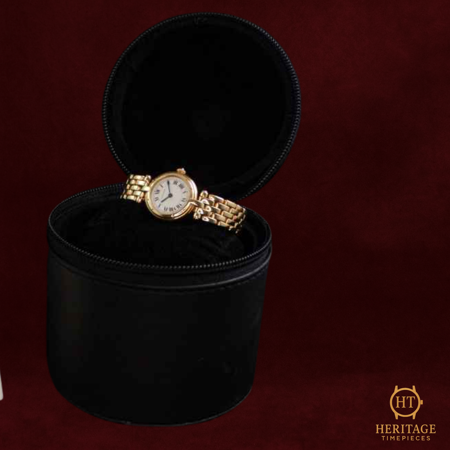 Cartier Panthère ‘Yellow Gold – White Roman Dial’ – Reference 6692 (24 mm)