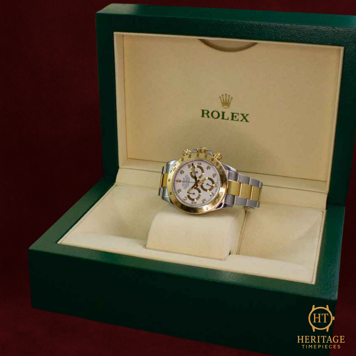 Rolex Cosmograph Daytona “White Dial Rolesor” – Reference 116523 (2015) RE