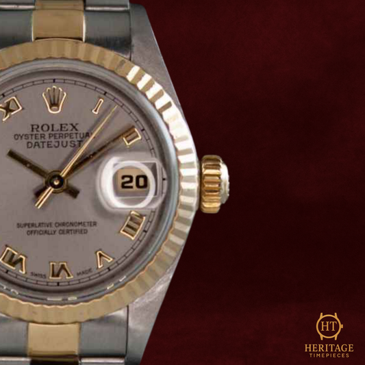 Rolex Lady-Datejust ‘Steel & Yellow Gold – Grey Dial’ – Reference 69173 (1998)