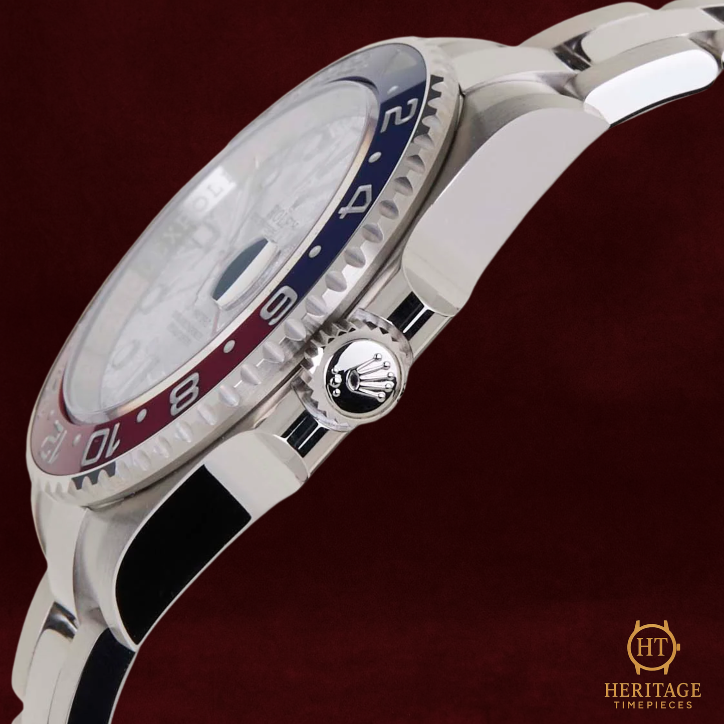 Rolex GMT-Master II 'Meteorite Dial – White Gold Pepsi' – Reference 126719BLRO (2023)