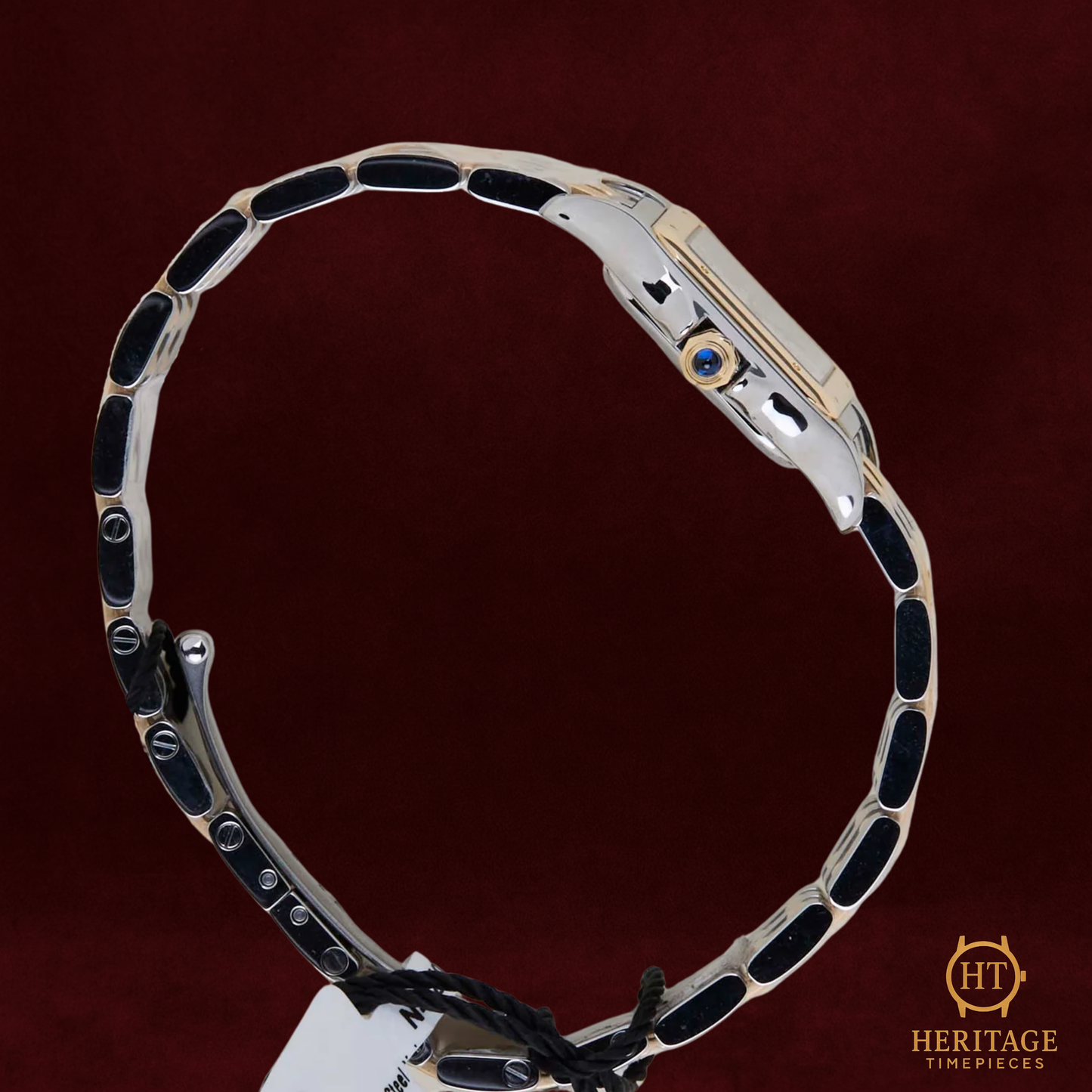 Cartier Panthére De Cartier Small 'Steel/Yellow Gold - Silver Roman Dial' - Reference W2PN0018 / 4023 (2025)