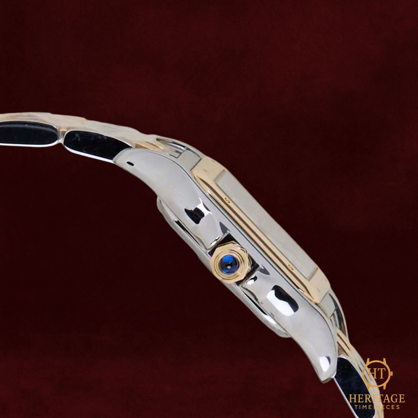Cartier Panthére De Cartier Small 'Steel/Yellow Gold - Silver Roman Dial' - Reference W2PN0018 / 4023 (2025)