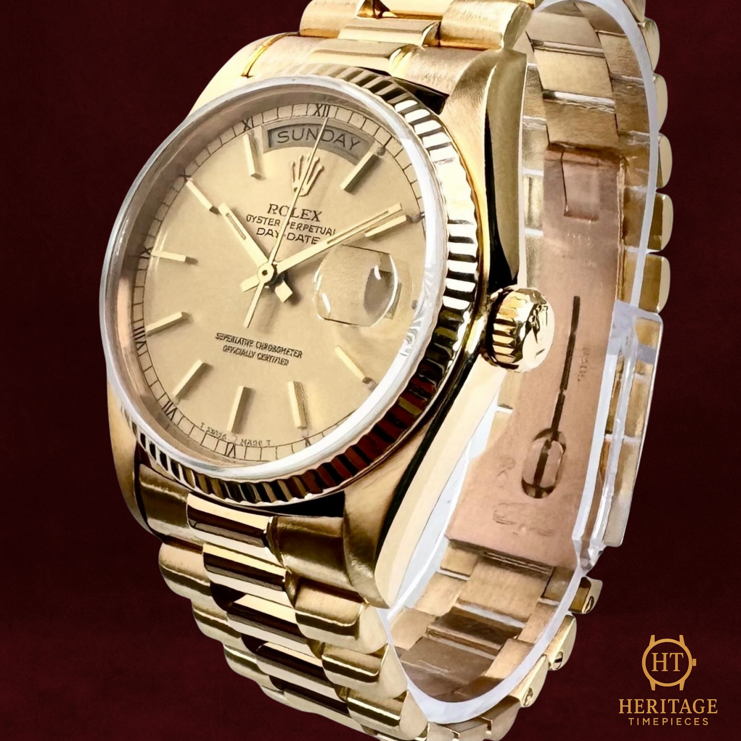 Rolex Day-Date Gold President - Reference 18038 (c.1980s)