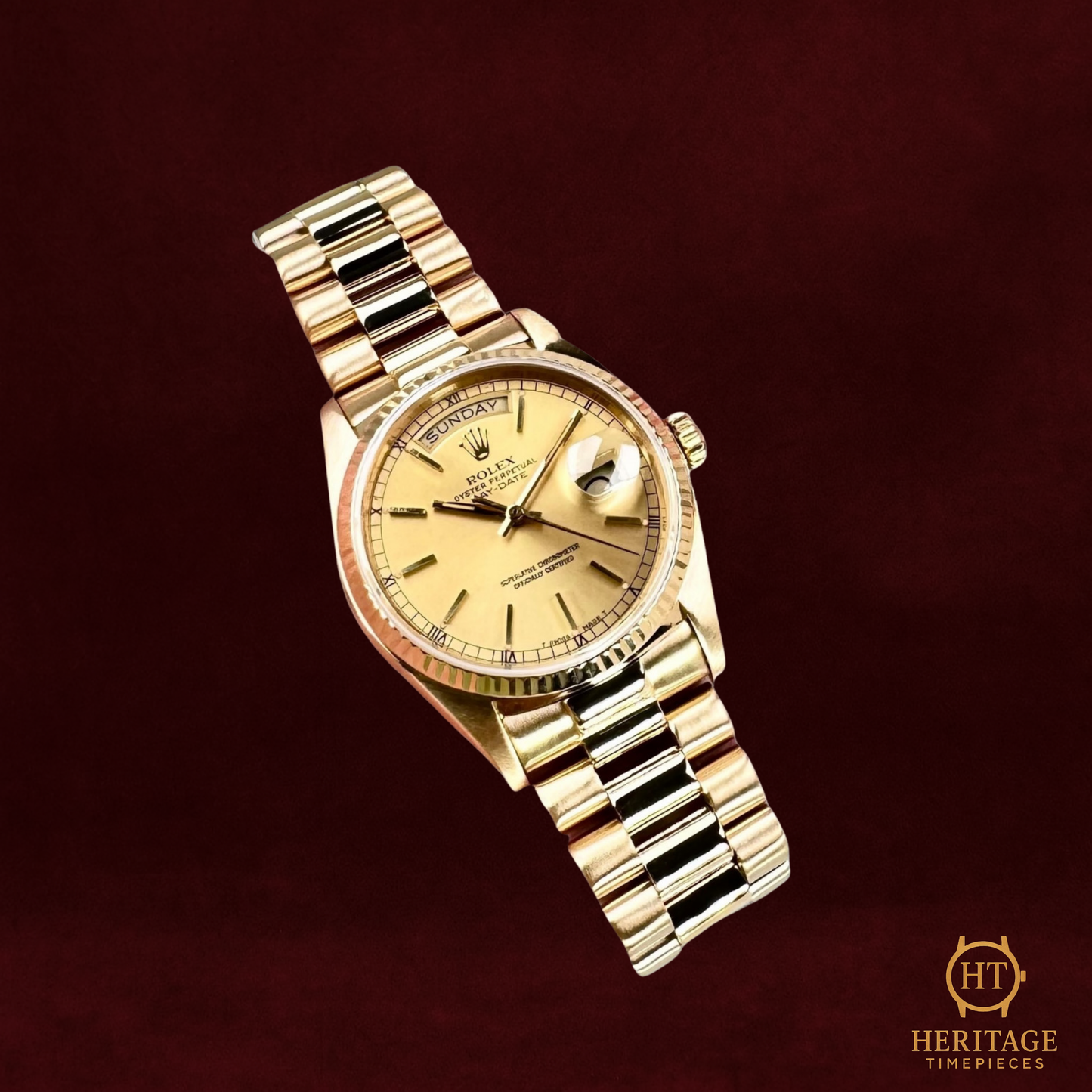 Rolex Day-Date Gold President - Reference 18038 (c.1980s)