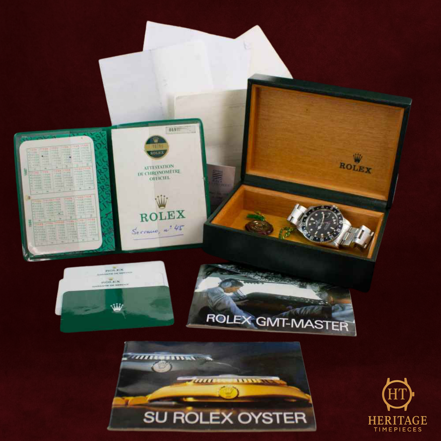 Rolex GMT-Master 'Black Dial' – Reference 16750 (1987)