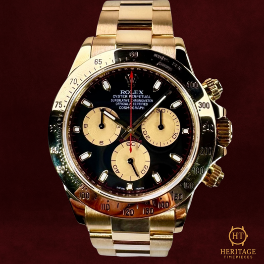 Rolex Black Daytona "Paul Newman" - Reference 116528 (2010)