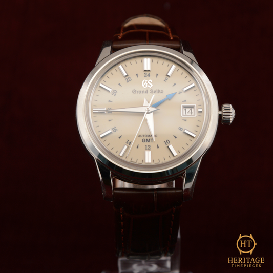 Grand Seiko Automatic GMT 'Cream Dial' - Reference SBGM221G (2025)