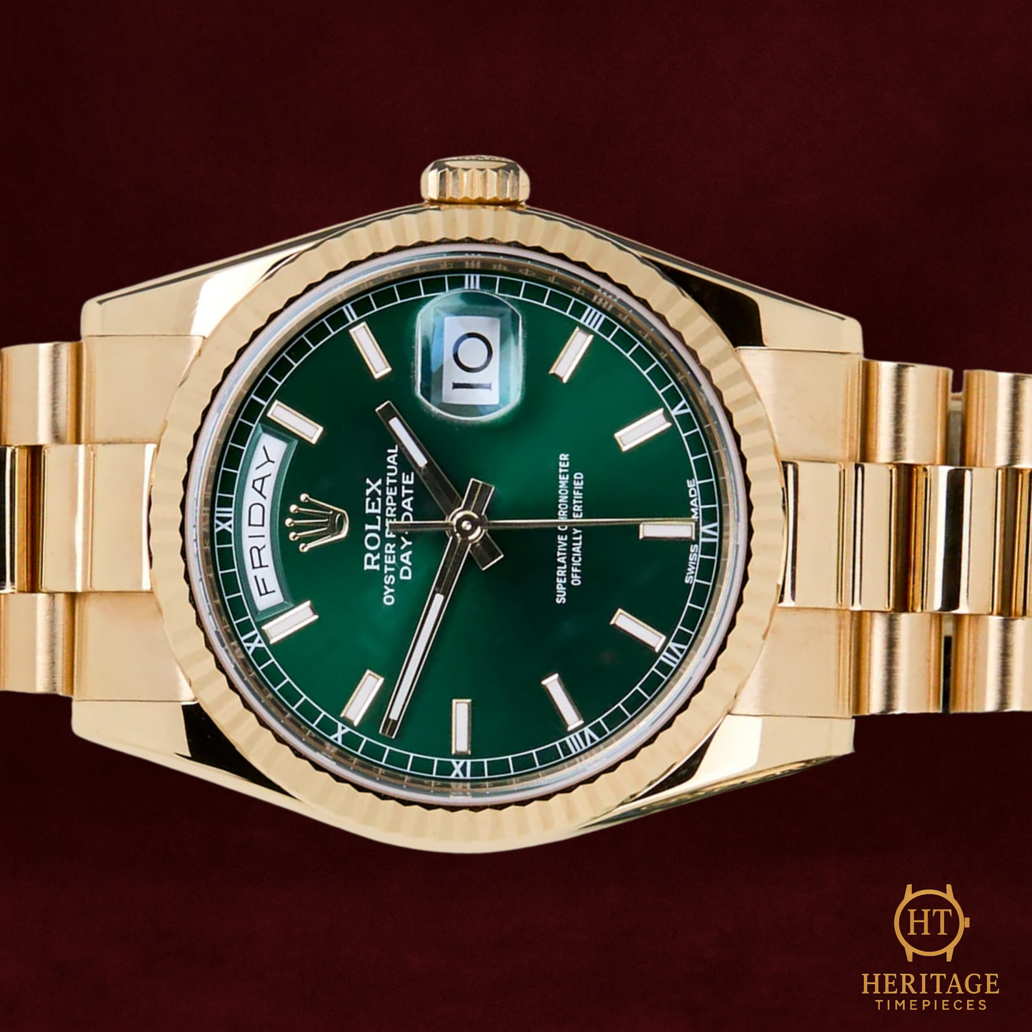 Rolex Day-Date 36 'Green Dial - President' - Reference 118238 (2018)
