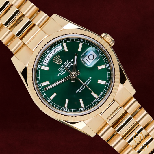 Rolex Day-Date 36 'Green Dial - President' - Reference 118238 (2018)