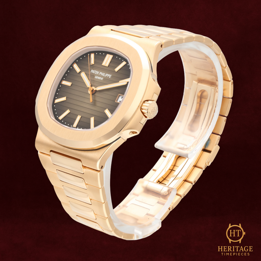 Patek Philippe Nautilus 5711/1R-001 ‘Rose Gold – Brown Dial’ (2018)