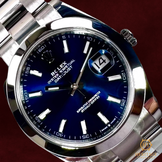 Rolex Datejust 'Blue Dial' - Reference 126300 (2021)