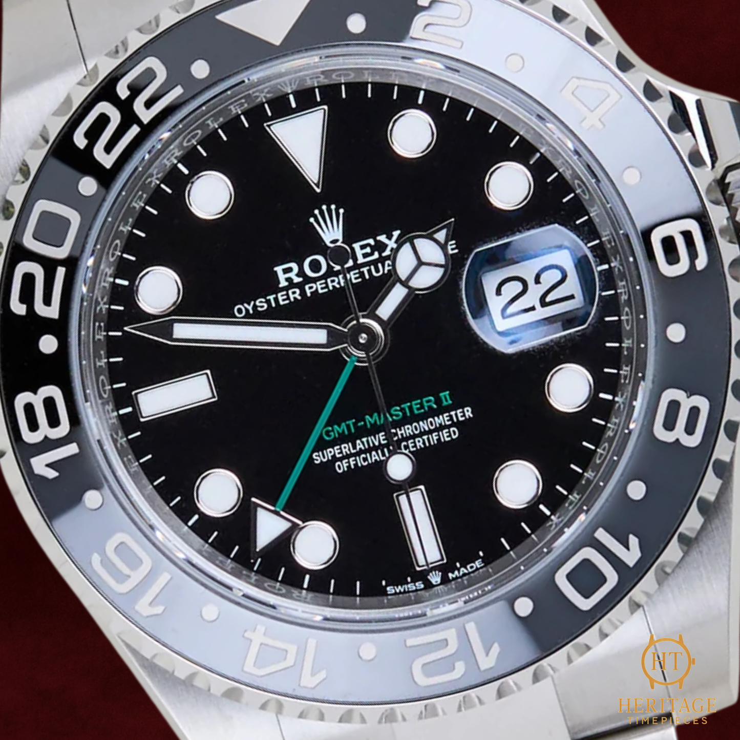 Rolex GMT-Master II 'Bruce Wayne - Oyster' - Reference 126710GRNR (2025)