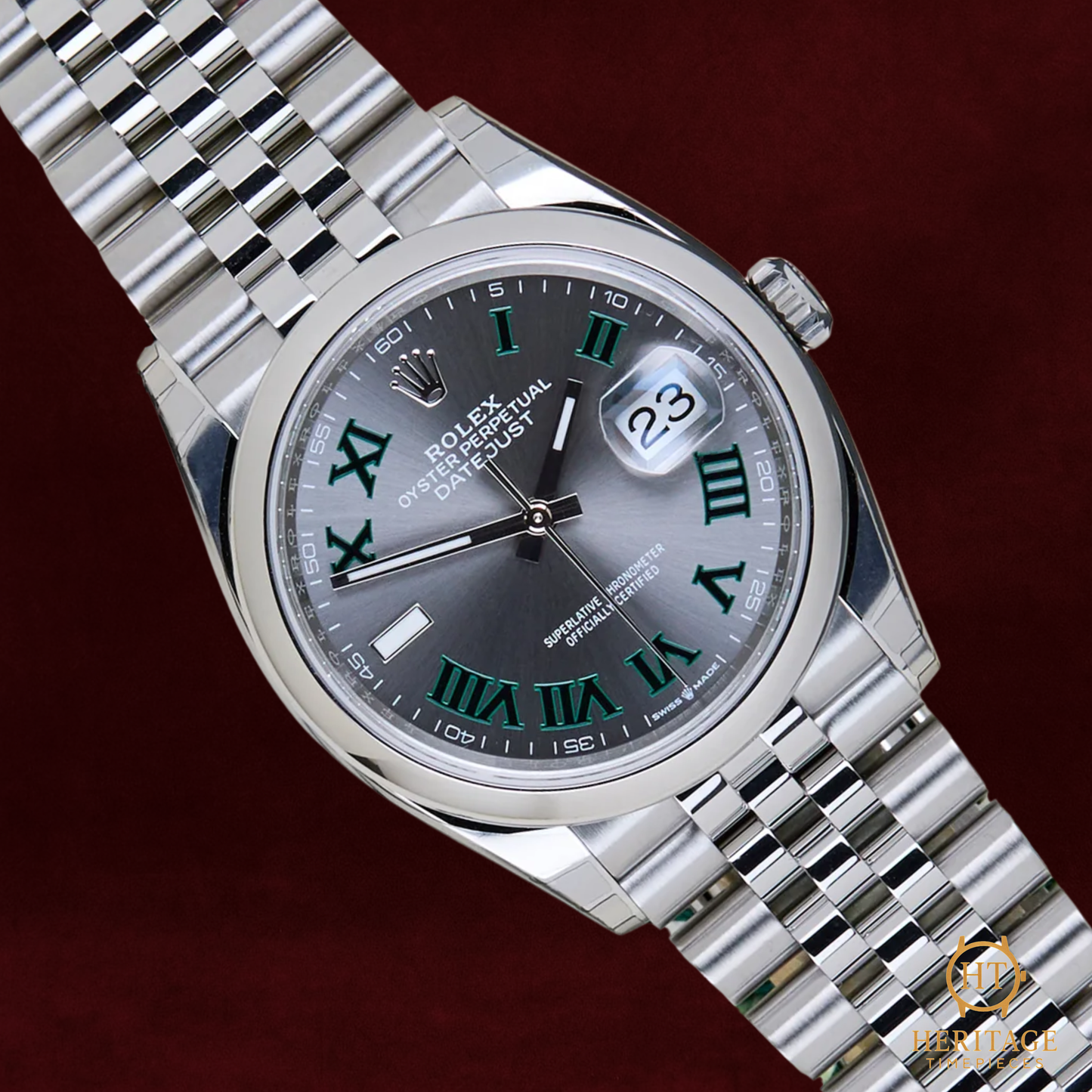 Rolex Datejust 36 'Wimbledon Dial - Jubilee' - Reference 126200 (2025)