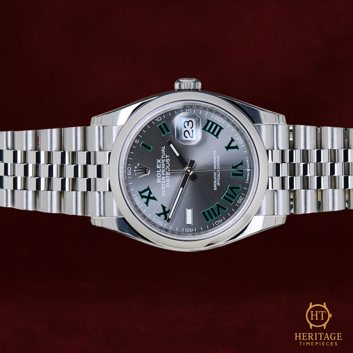 Rolex Datejust 36 'Wimbledon Dial - Jubilee' - Reference 126200 (2025)