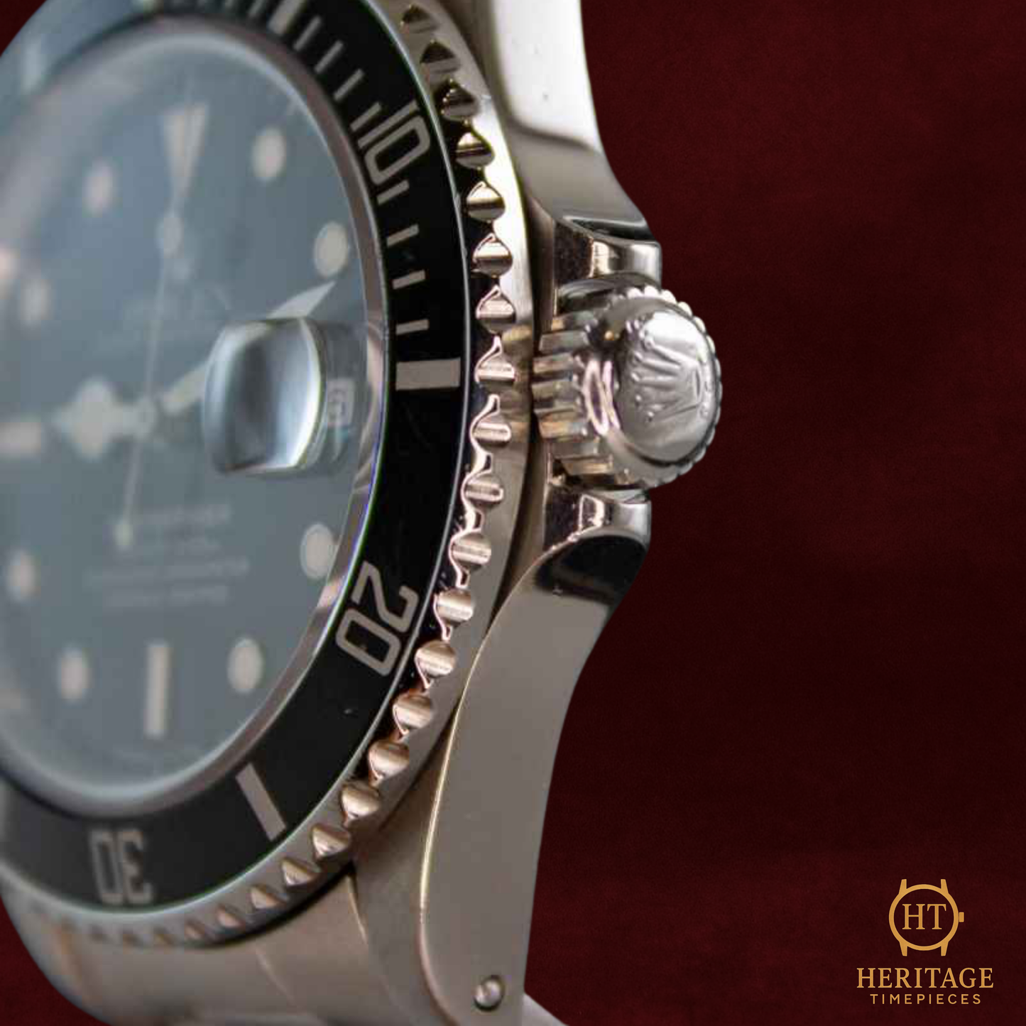 Rolex Submariner Date ‘Stainless Steel – Black Dial’ – Reference 168000 (1988)