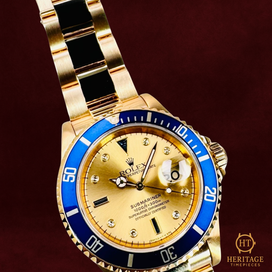 Rolex Submariner Date ‘Serti Diamond & Sapphire Dial’ - Reference 16618