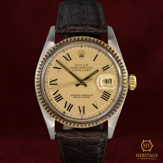 Rolex Datejust 36 ‘Steel & Yellow Gold – Champagne Dial’ – Reference 1601 (1976)