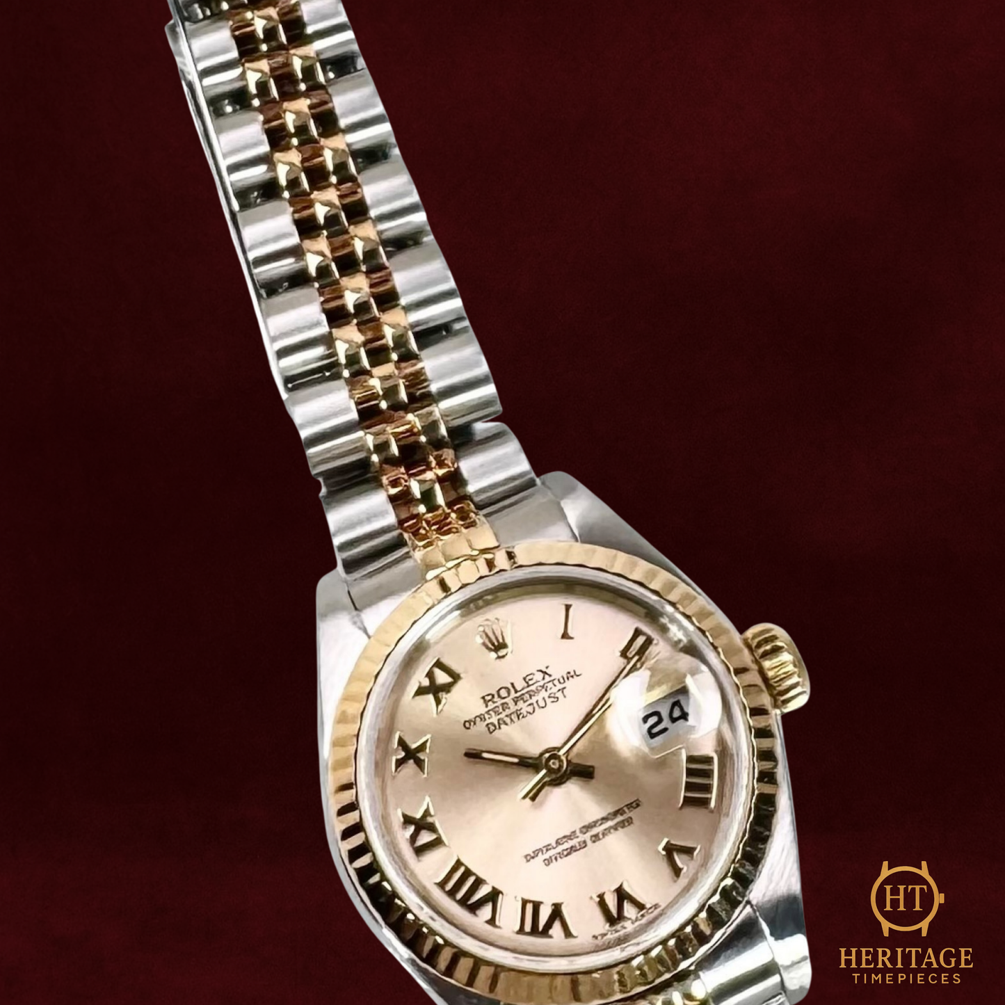 Rolex Lady-Datejust 26 ‘Champagne Roman Dial – Jubilee’ - Reference 79173 (2001)
