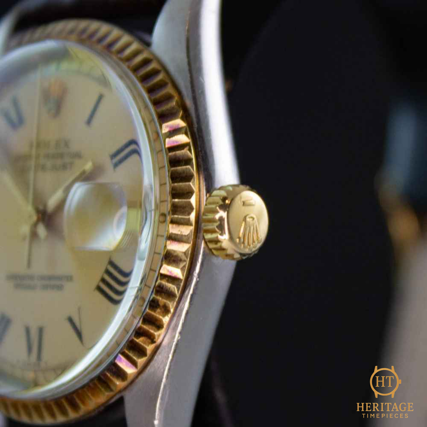 Rolex Datejust 36 ‘Steel & Yellow Gold – Champagne Dial’ – Reference 1601 (1976)