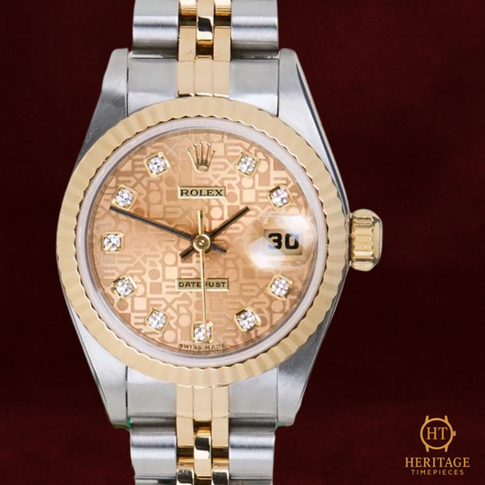 Rolex Datejust 26 ‘Champagne Diamond Jubilee Dial’ - Reference 69173 (1999)