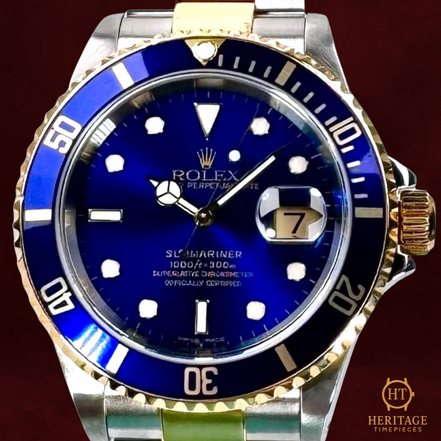 Rolex Submariner Blue "Love At First Sight" - Reference 16613 (2000)