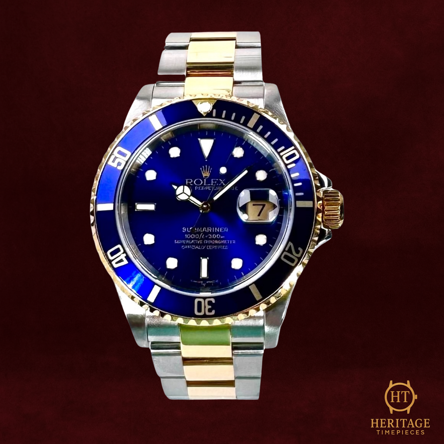 Rolex Submariner Blue "Love At First Sight" - Reference 16613 (2000)