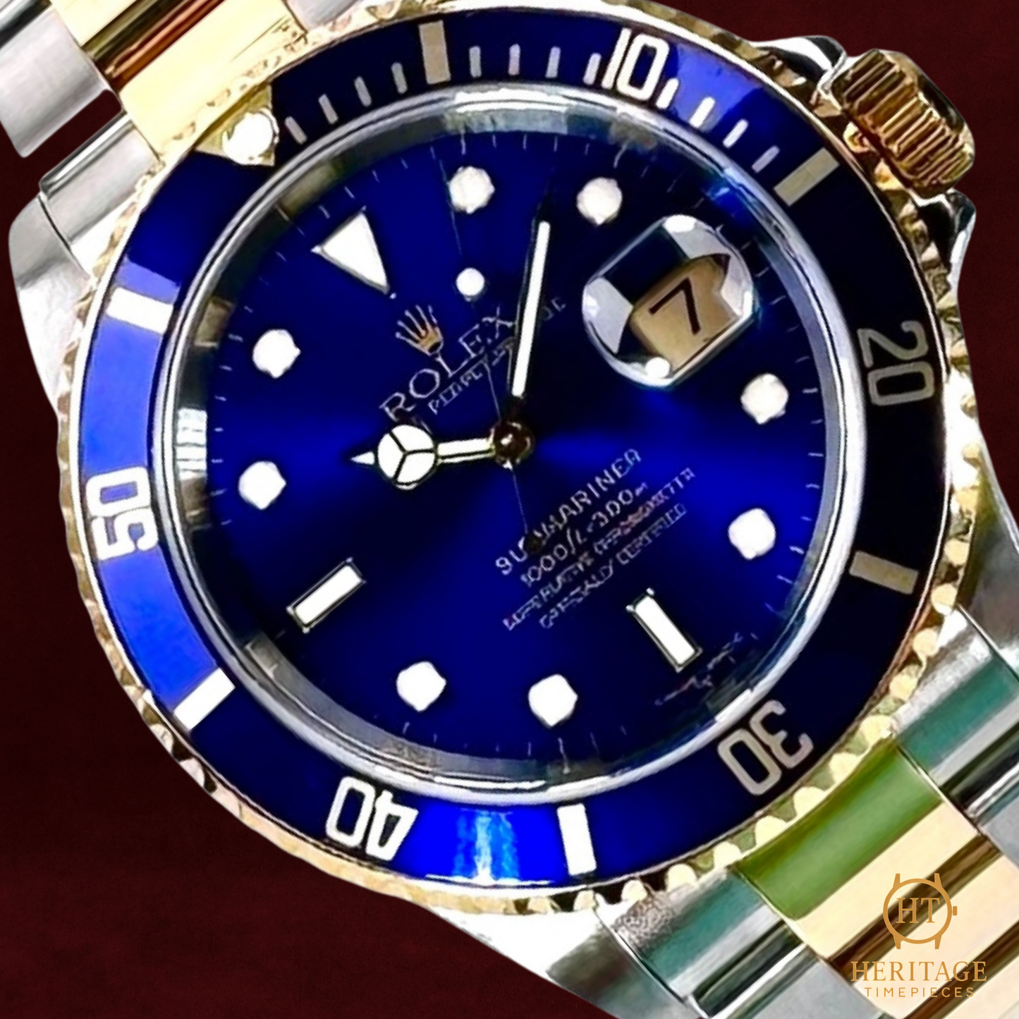 Rolex Submariner Blue "Love At First Sight" - Reference 16613 (2000)