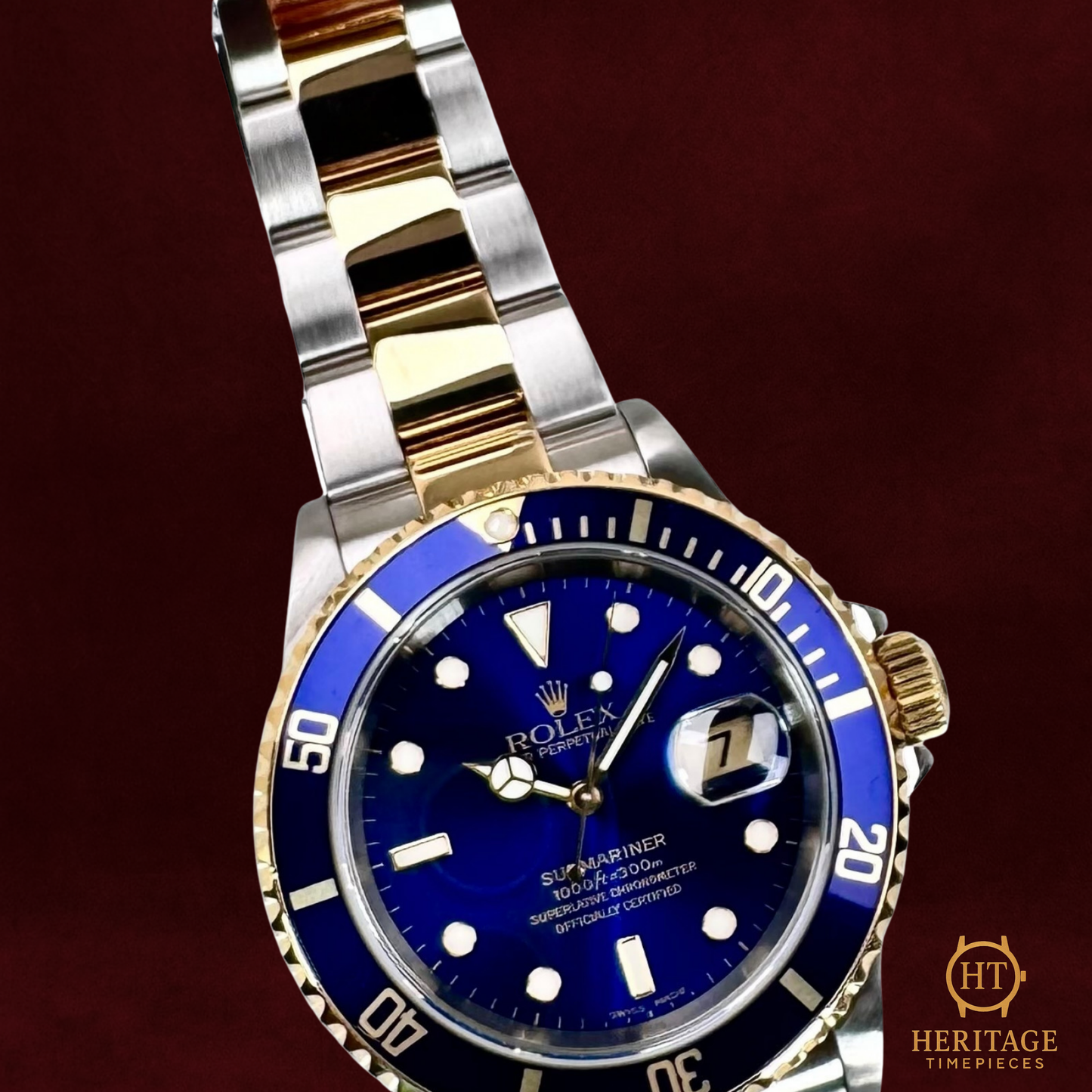 Rolex Submariner Blue "Love At First Sight" - Reference 16613 (2000)