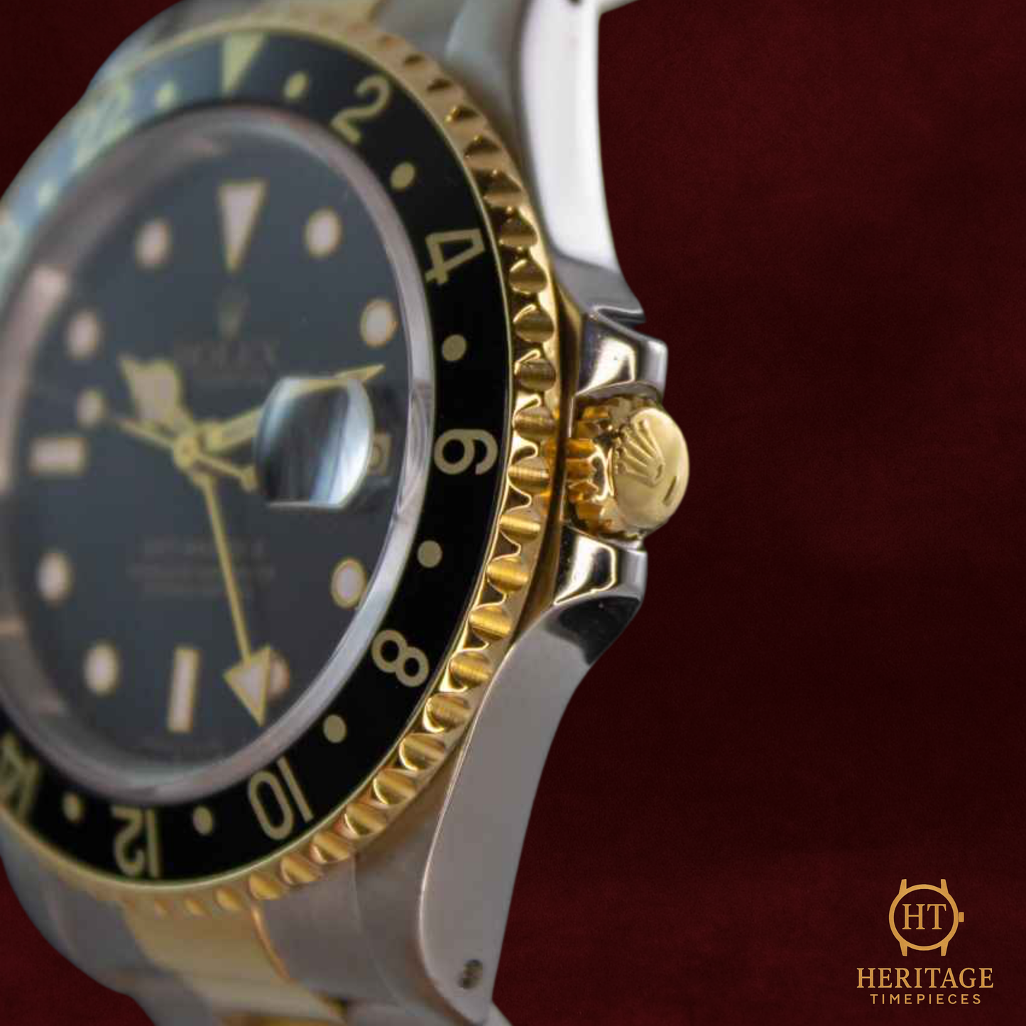 Rolex GMT-Master II ‘Steel & Yellow Gold – Black Dial’ – Reference 16713 (1991)