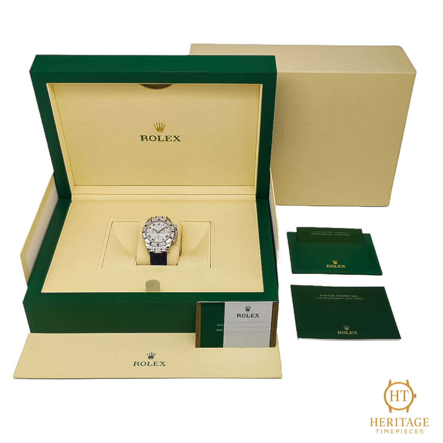 Rolex Cosmograph Daytona ‘White Gold – Diamond & Sapphire Bezel’ – Reference 11659912SA (2018)