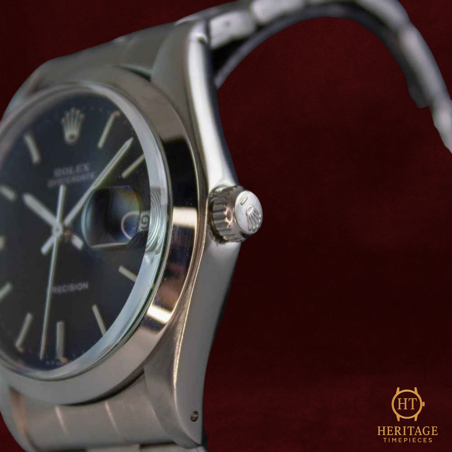 Rolex Date Precision ‘Grey Dial – Stainless Steel’ – Reference 6694 (1976)