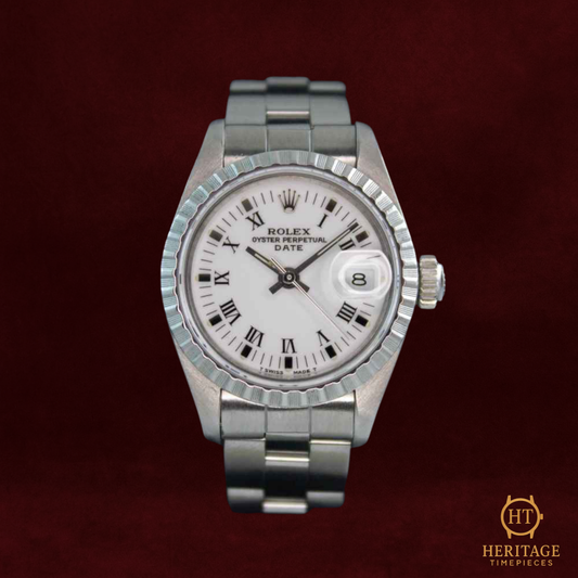 Rolex Lady Date ‘White Dial – Stainless Steel’ – Reference 69240 (1989)