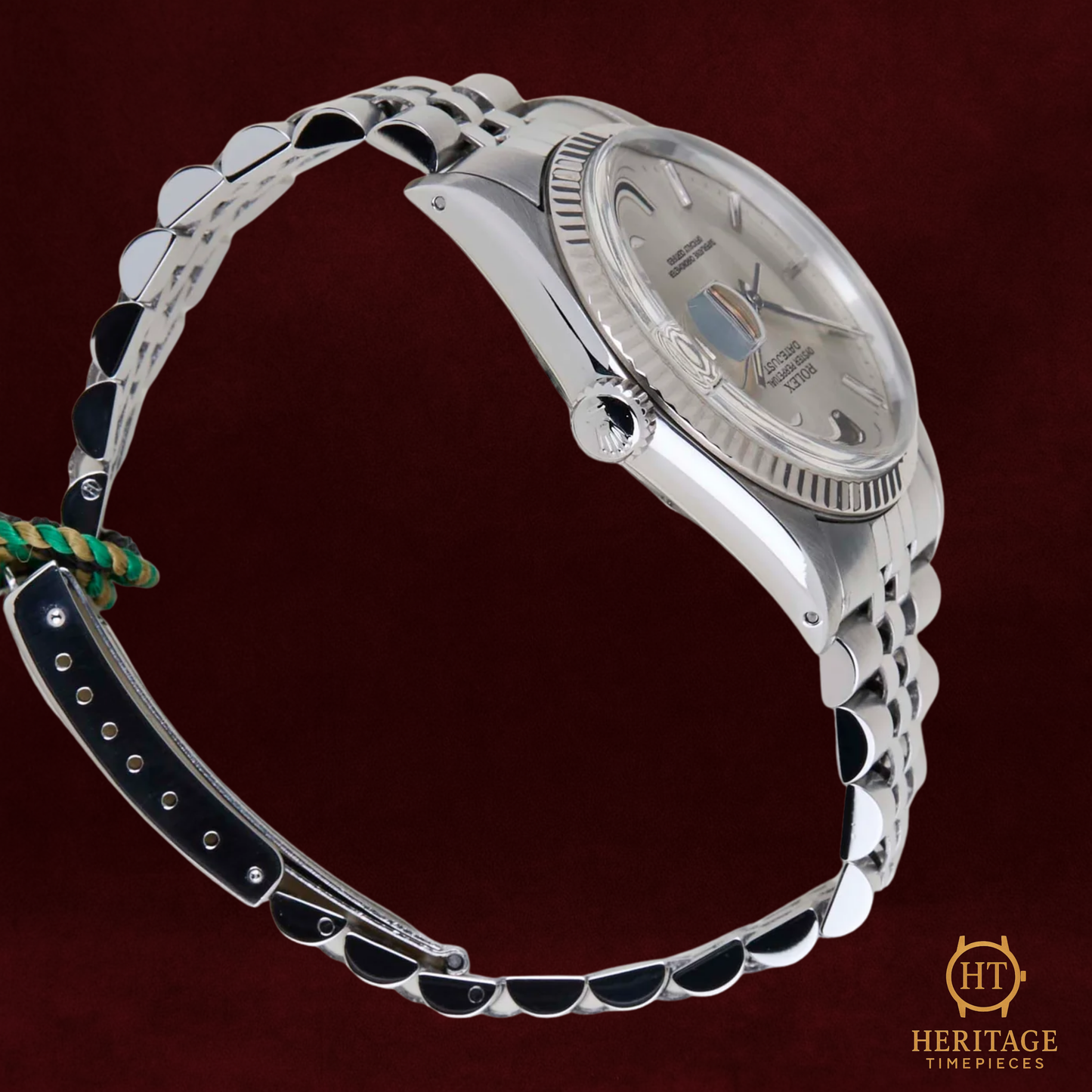 Rolex Datejust 36 ‘Silver Linen Dial – White Gold Fluted Bezel’ - Reference 16014 (1988)