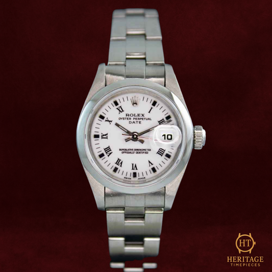 Rolex Lady Date ‘White Dial – Stainless Steel’ – Reference 79160 (1999)