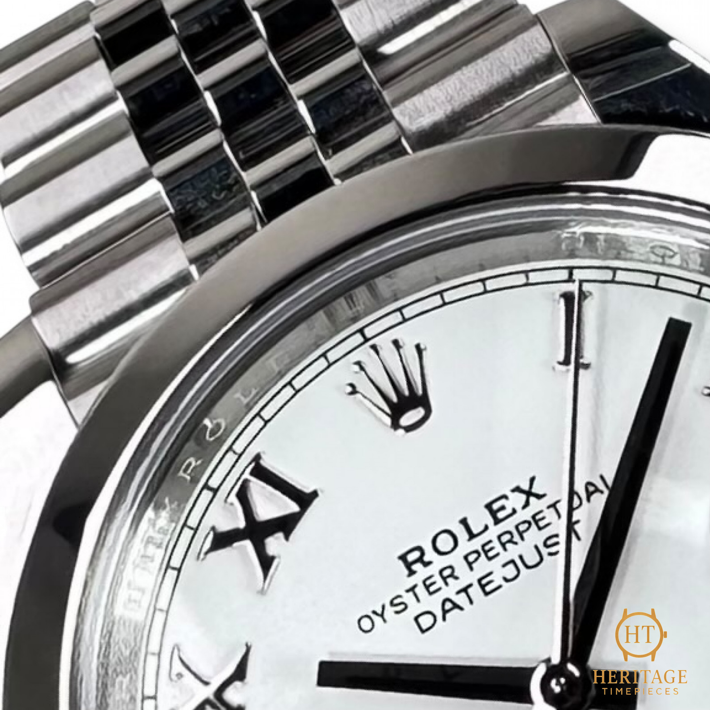 Rolex Datejust 41 ‘White Roman Dial’ – Reference 126300 (2023)