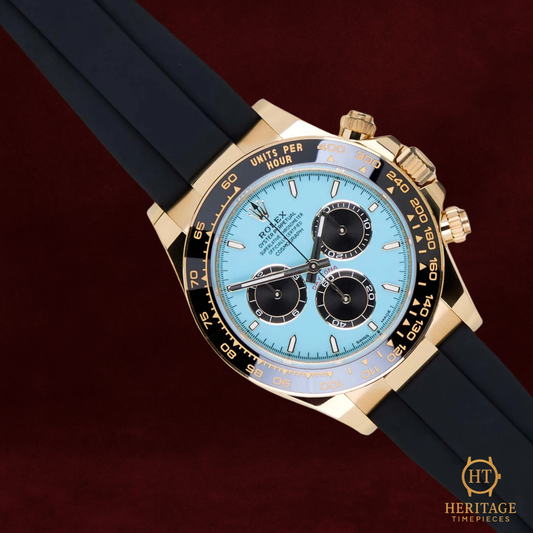 Rolex Daytona 'Yellow Gold - Tiffany Blue Dial - Oysterflex' - Reference 126518LN (2025)