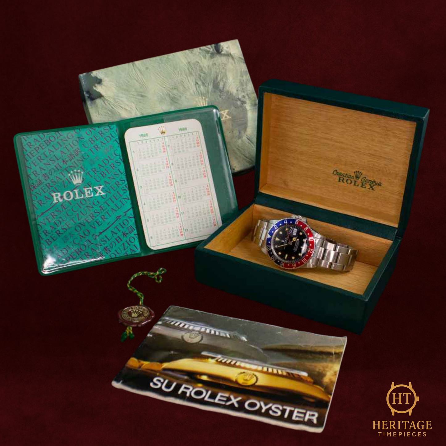 Rolex GMT-Master ’Transitional Plexi GMT’ – Reference 16750 (1986)