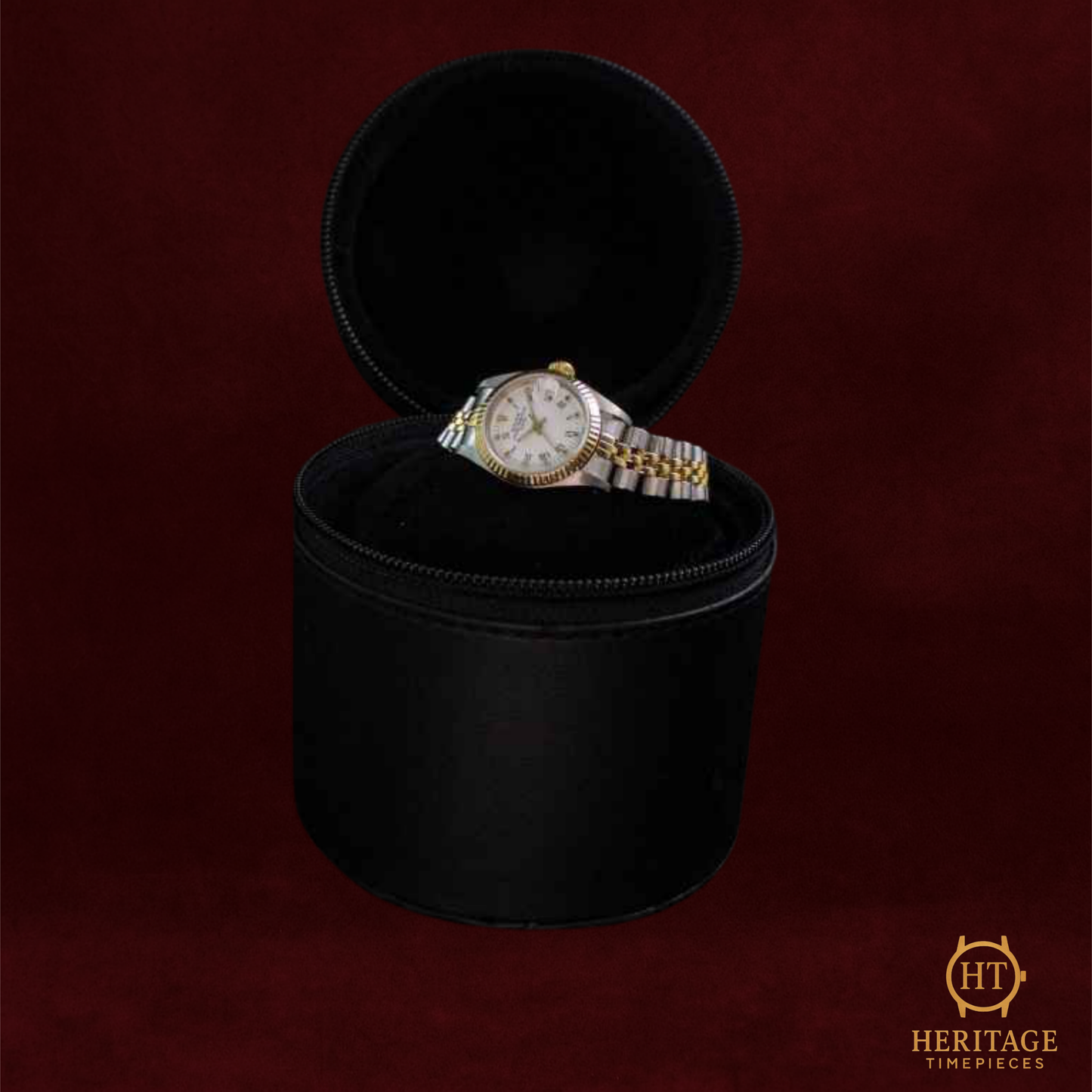 Rolex Lady Datejust ‘White Dial – Steel & Yellow Gold’ – Reference 69173 (1985)