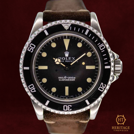 Rolex Submariner ’Matte Dial No-Date’ – Reference 5513 (1973)