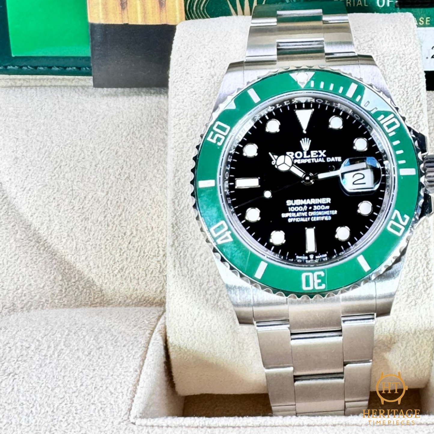 Rolex Submariner Date ‘Starbucks / Cermit’ - Reference 126610LV (2022)