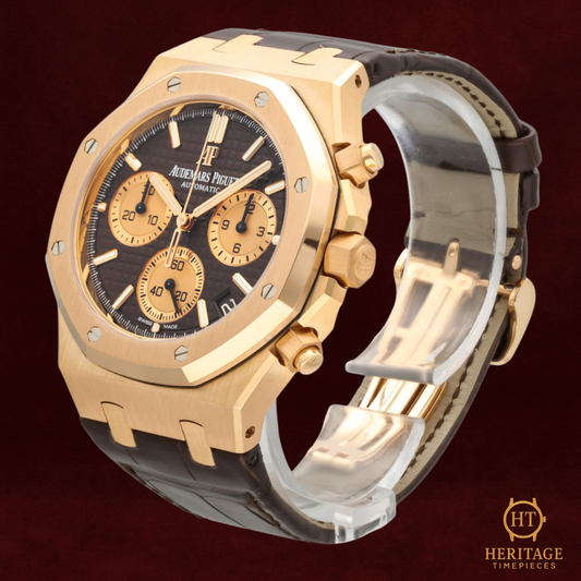 Audemars Piguet Royal Oak Selfwinding Chronograph ‘Pink Gold – Brown Dial’ – Reference 26239OR.OO.D821CR.01 (2022)