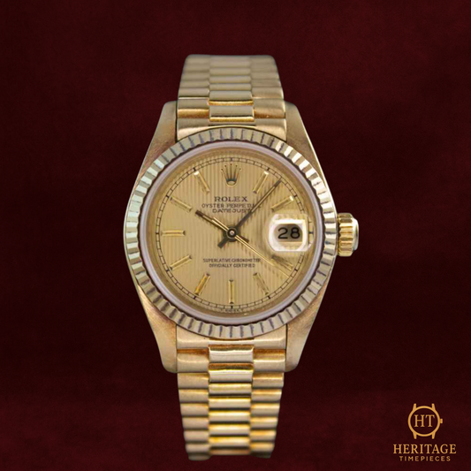 Rolex Lady Datejust 18K ‘Champagne Dial – Yellow Gold’ – Reference 69178 (1984)