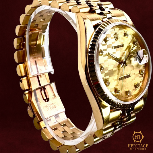 Rolex Datejust 36 ‘Chevrolet Champagne Diamond Dial’ - Reference 16018 (1987)