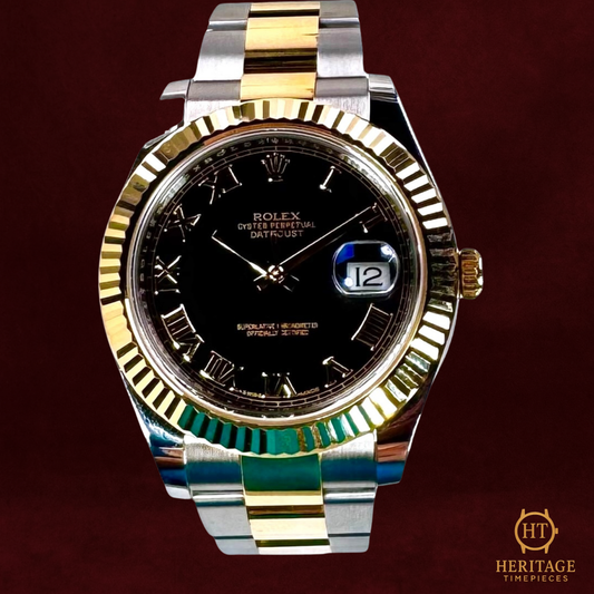 Rolex Datejust II ‘Black Roman Dial’ - Reference 116333 (2016)